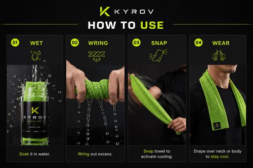KYROV performance cooling towel